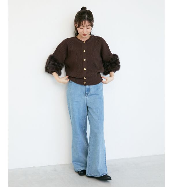  「《手洗い可能》TORRAZZO DONNA別注ラビットファーニット」|ニット・セーター|