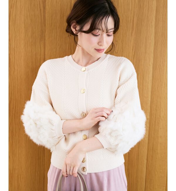  「《手洗い可能》TORRAZZO DONNA別注ラビットファーニット」|ニット・セーター|