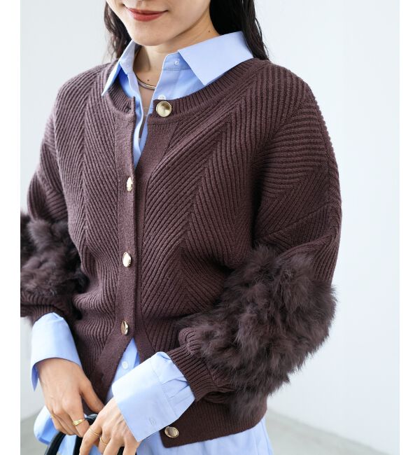  「《手洗い可能》TORRAZZO DONNA別注ラビットファーニット」|ニット・セーター|