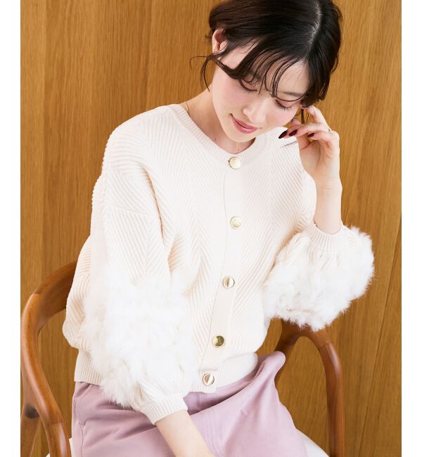  「《手洗い可能》TORRAZZO DONNA別注ラビットファーニット」|ニット・セーター|