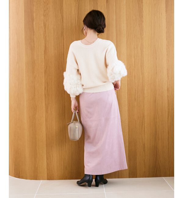  「《手洗い可能》TORRAZZO DONNA別注ラビットファーニット」|ニット・セーター|