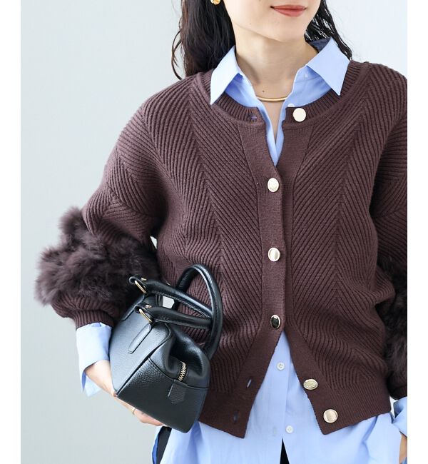  「《手洗い可能》TORRAZZO DONNA別注ラビットファーニット」|ニット・セーター|