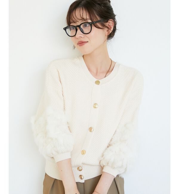  「《手洗い可能》TORRAZZO DONNA別注ラビットファーニット」|ニット・セーター|