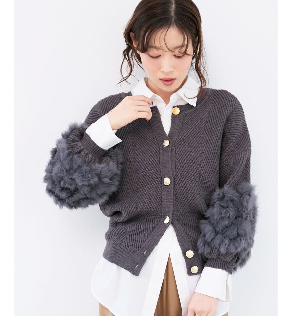  「《手洗い可能》TORRAZZO DONNA別注ラビットファーニット」|ニット・セーター|