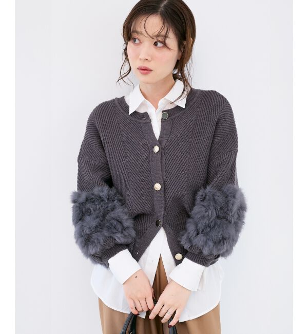  「《手洗い可能》TORRAZZO DONNA別注ラビットファーニット」|ニット・セーター|