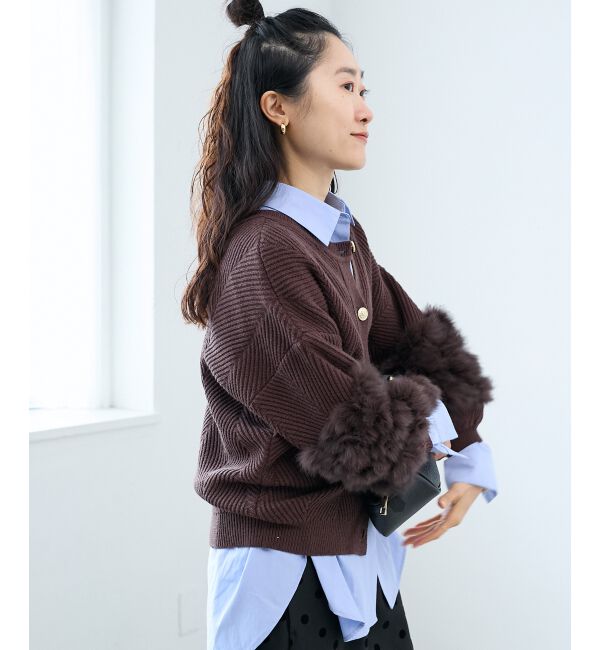  「《手洗い可能》TORRAZZO DONNA別注ラビットファーニット」|ニット・セーター|