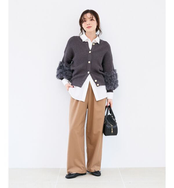  「《手洗い可能》TORRAZZO DONNA別注ラビットファーニット」|ニット・セーター|