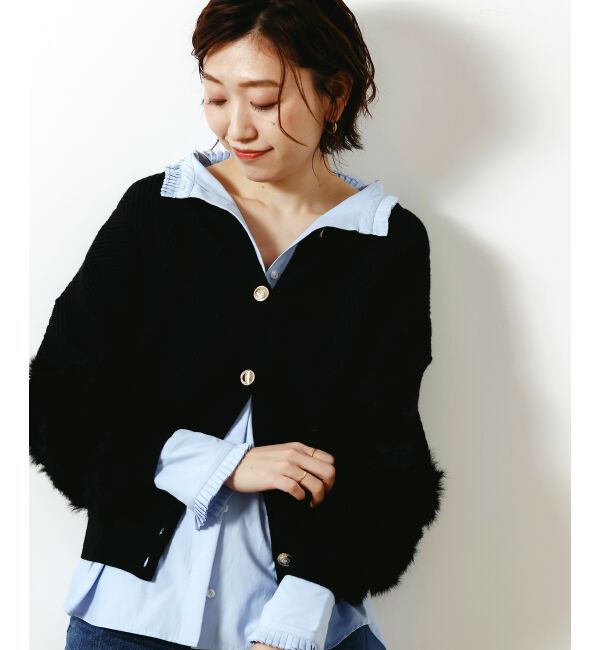  「《手洗い可能》TORRAZZO DONNA別注ラビットファーニット」|ニット・セーター|