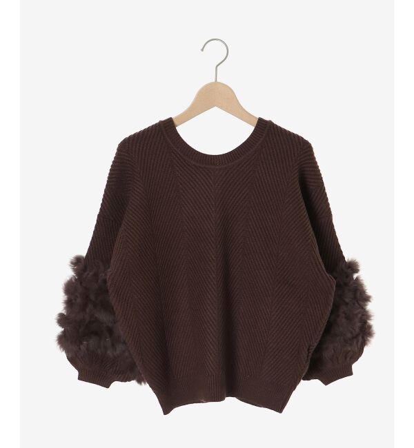  「《手洗い可能》TORRAZZO DONNA別注ラビットファーニット」|ニット・セーター|