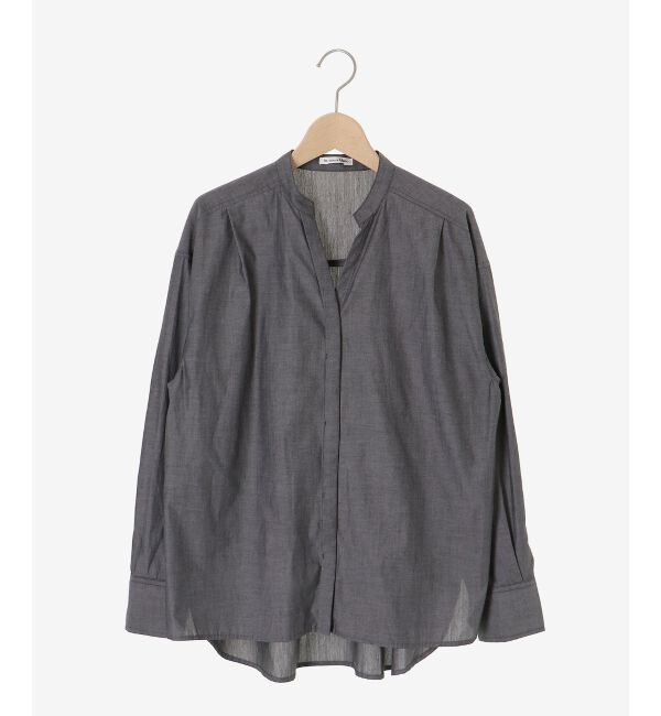  「ボウタイダンガリーシャツ」|シャツ・ブラウス|