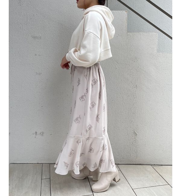 MAJESTICLEGON「エンブロイダリーマーメイドスカート」|フレア|