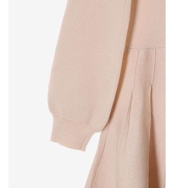  「フロントビッグリボンニットミニワンピ」|ワンピース|