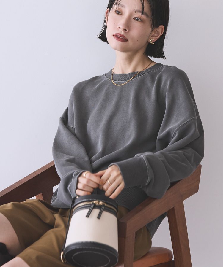 AMERICAN HOLIC「ピグメント裏毛プルオーバー」|スウェット・ジャージ|