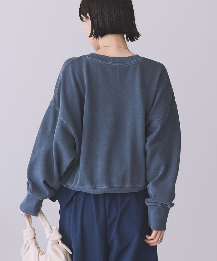 AMERICAN HOLIC「ピグメント裏毛プルオーバー」|スウェット・ジャージ|