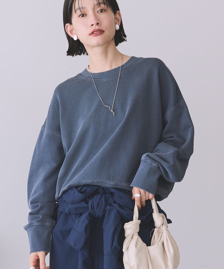 AMERICAN HOLIC「ピグメント裏毛プルオーバー」|スウェット・ジャージ|