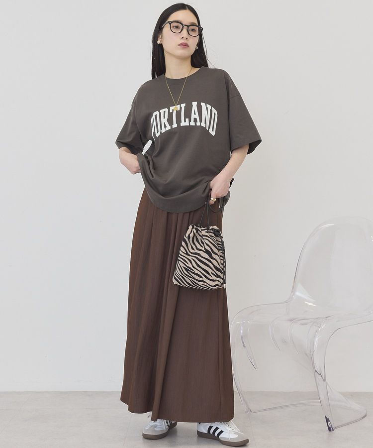 AMERICAN HOLIC「【接触冷感・UVカット】【選べる丈】ギャザースカーチョ【WEB限定カラー有り】」|その他|