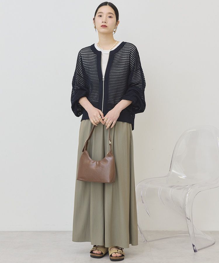 AMERICAN HOLIC「【接触冷感・UVカット】【選べる丈】ギャザースカーチョ【WEB限定カラー有り】」|その他|