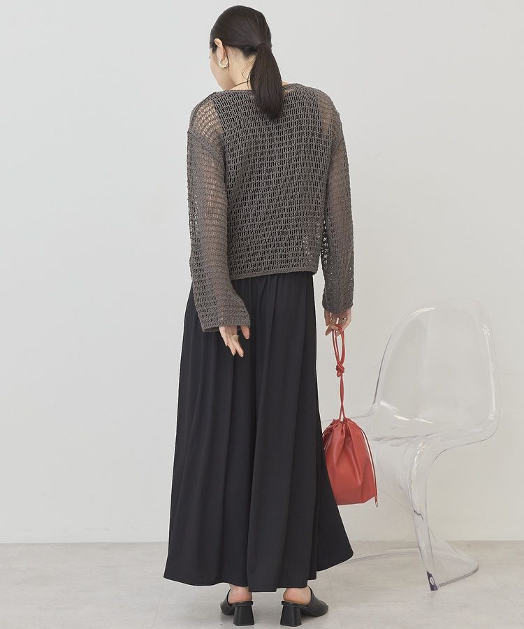 AMERICAN HOLIC「【接触冷感・UVカット】【選べる丈】ギャザースカーチョ【WEB限定カラー有り】」|その他|