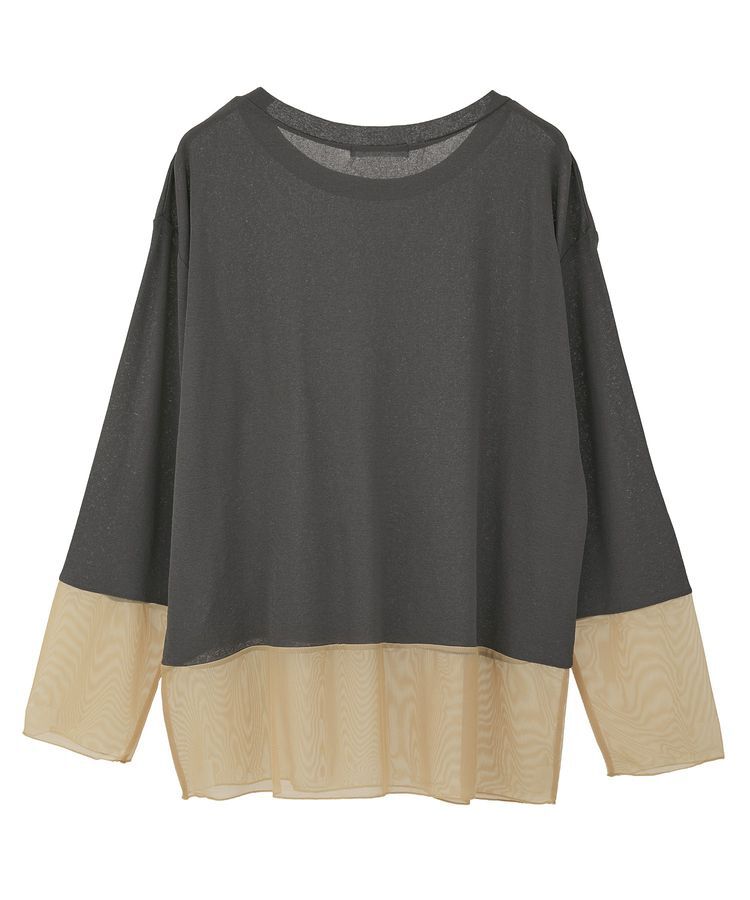 Green Parks「シアーチュールドッキングプルオーバー」|Tシャツ・カットソー|