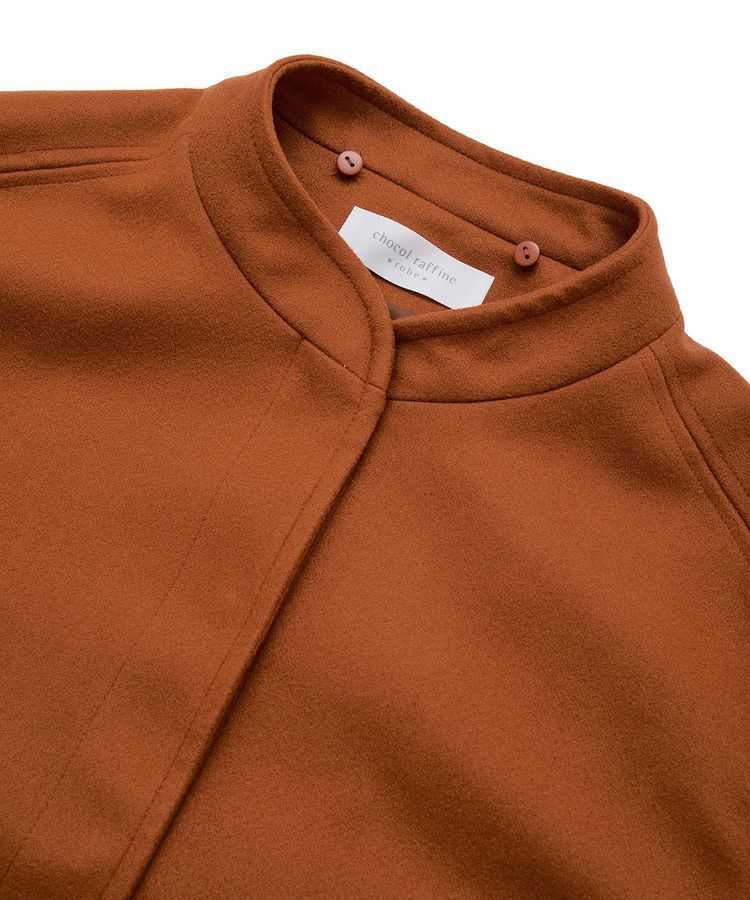 Green Parks「ニットフード付きウーリーブルゾン」|ブルゾン・スタジャン|