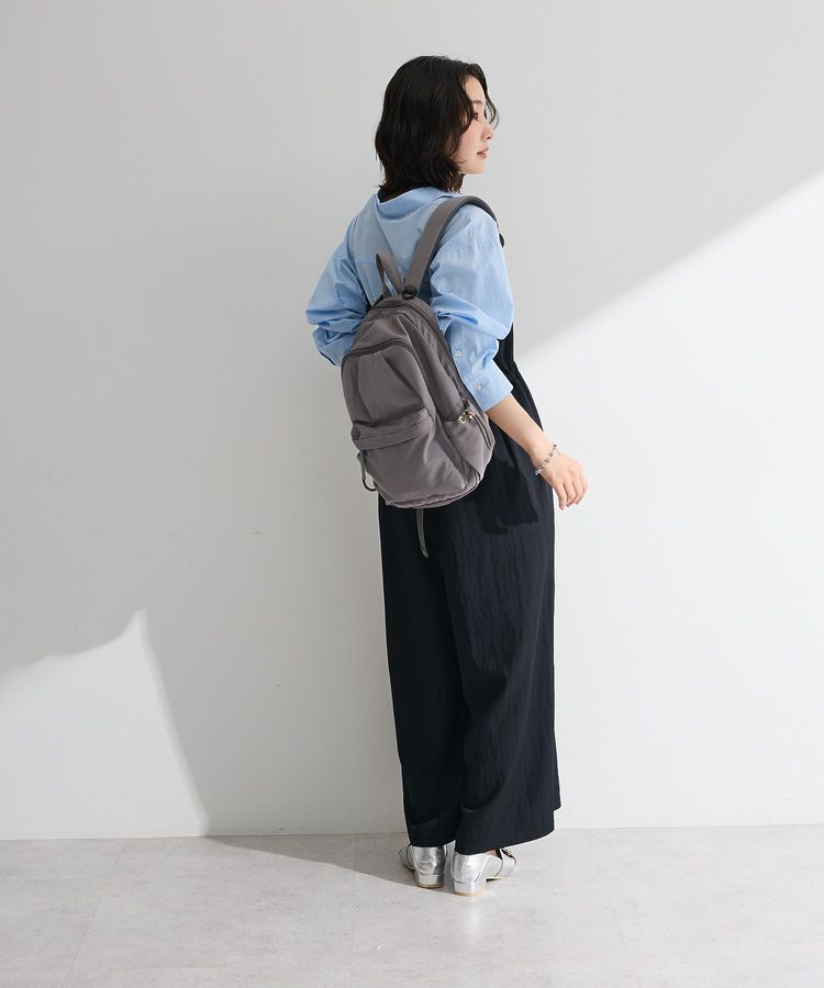 Green Parks「胸元バルーンワイドシルエットサロペット」|オールインワン|