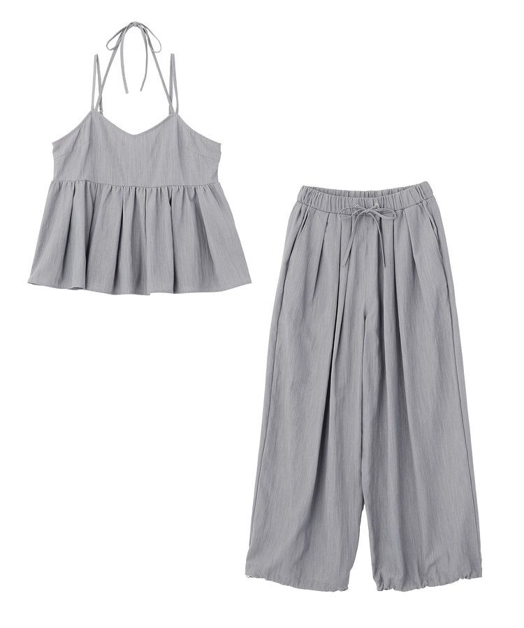 Green Parks「SET２点キャミビスチェ+ワイドパンツ」|ワンピース|