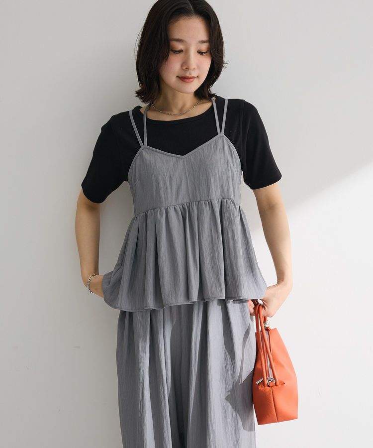 Green Parks「SET２点キャミビスチェ+ワイドパンツ」|ワンピース|