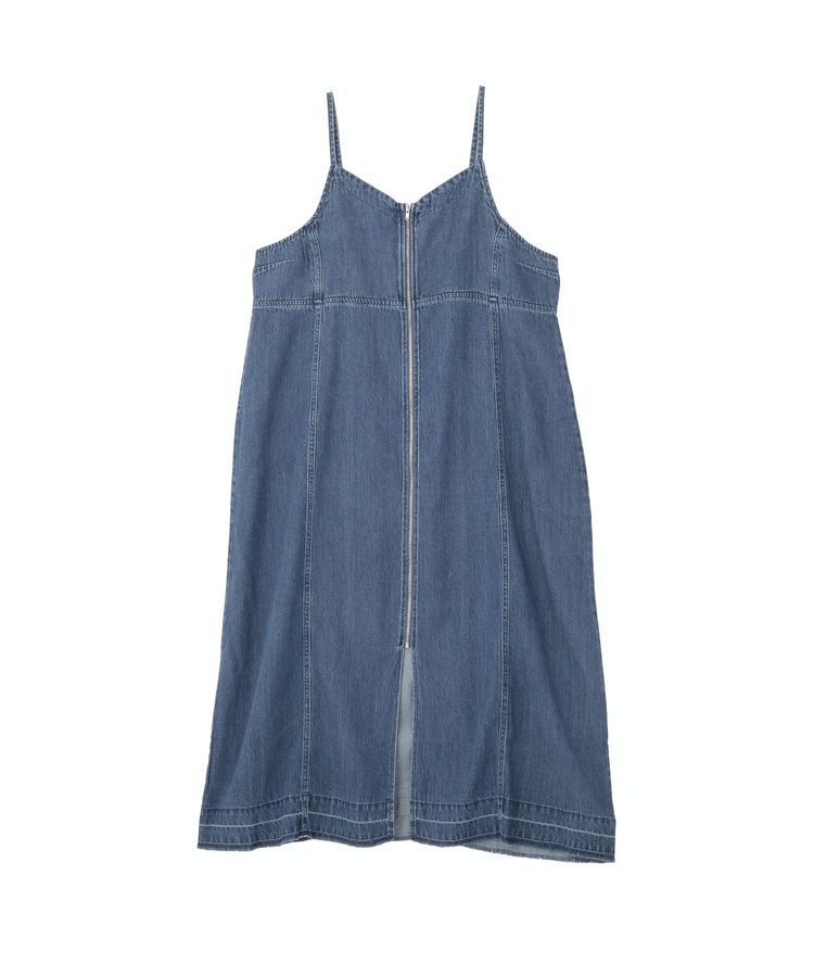 Green Parks「ライトデニムキャミワンピース」|ワンピース|