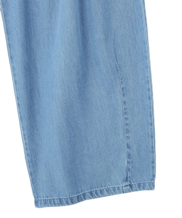 Green Parks「ライトデニムワイドパンツ」|デニム|