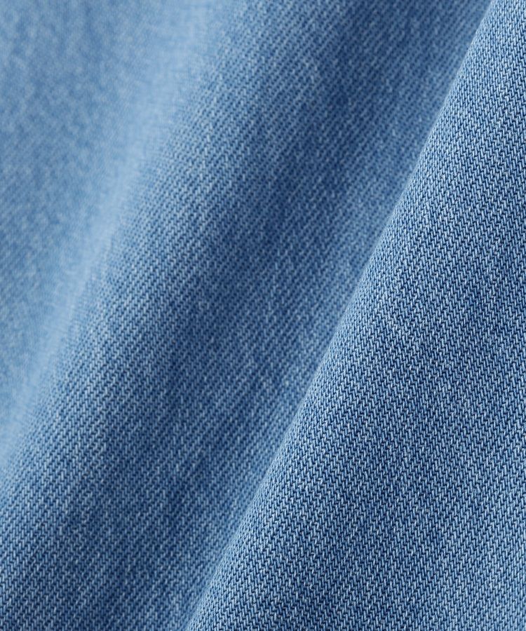 Green Parks「ライトデニムワイドパンツ」|デニム|