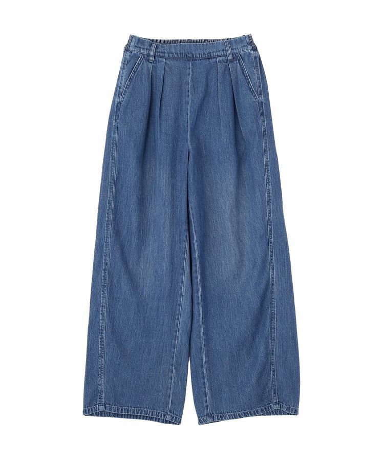 Green Parks「ライトデニムコクーンパンツ」|デニム|