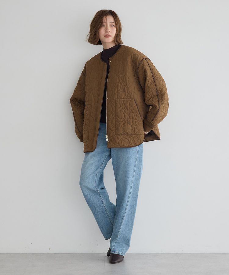 YECCA VECCA「ルーズストレートデニムパンツ」|デニム|