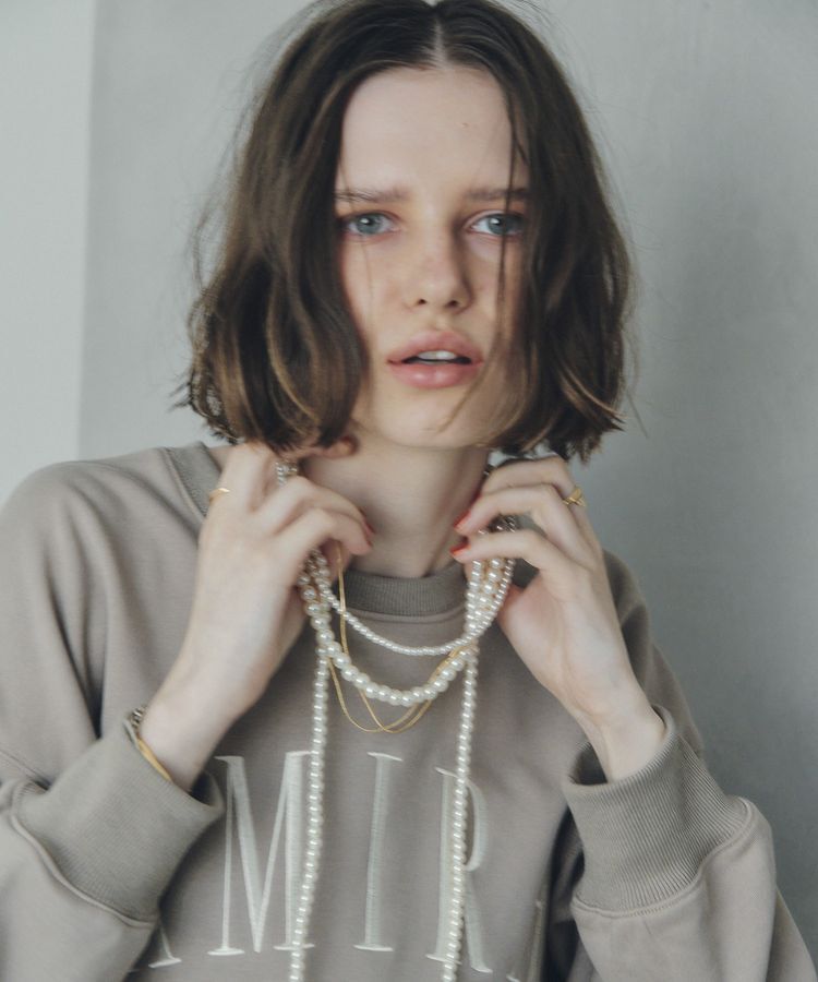 YECCA VECCA「パールMix4連ネックレス」|ネックレス|Gold