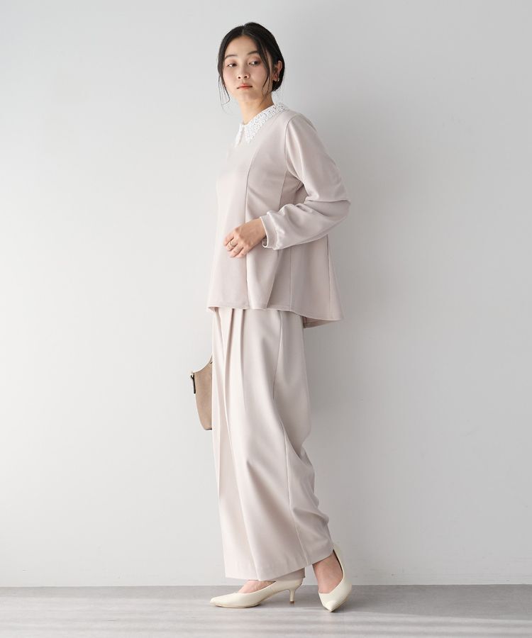 YECCA VECCA「メタルベルトワイドパンツ」|その他|