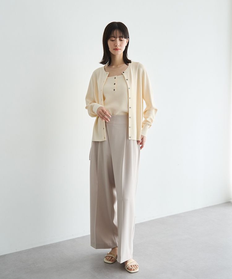 YECCA VECCA「メタルベルトワイドパンツ」|その他|