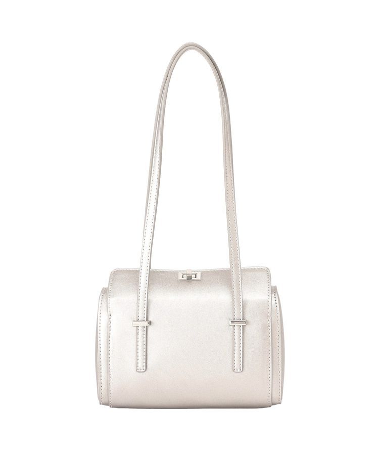 YECCA VECCA「フェイクレザーミニボストンバッグ」|ショルダー・メッセンジャー|