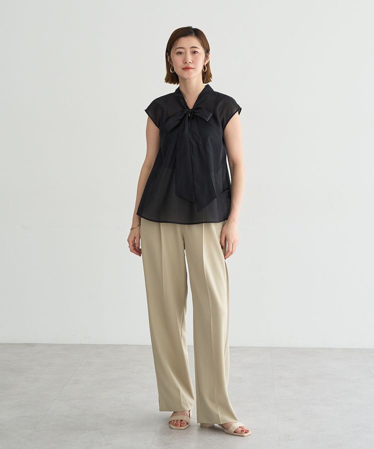 YECCA VECCA「サイドラインパイピングストレートパンツ」|その他|