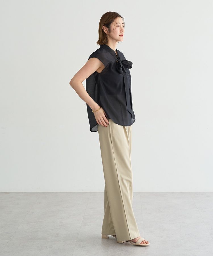 YECCA VECCA「サイドラインパイピングストレートパンツ」|その他|