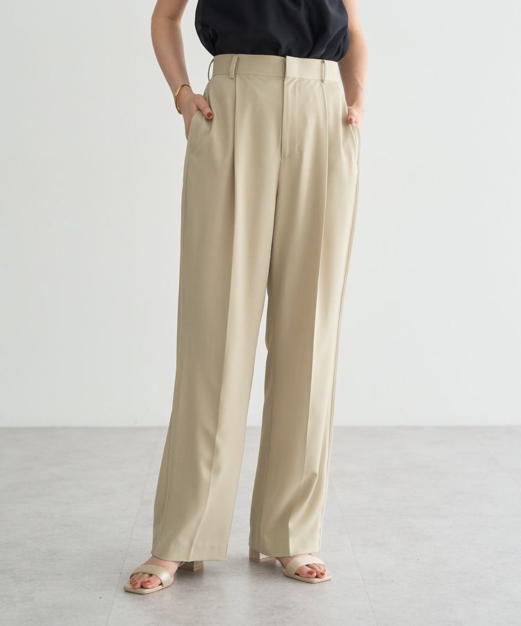 YECCA VECCA「サイドラインパイピングストレートパンツ」|その他|