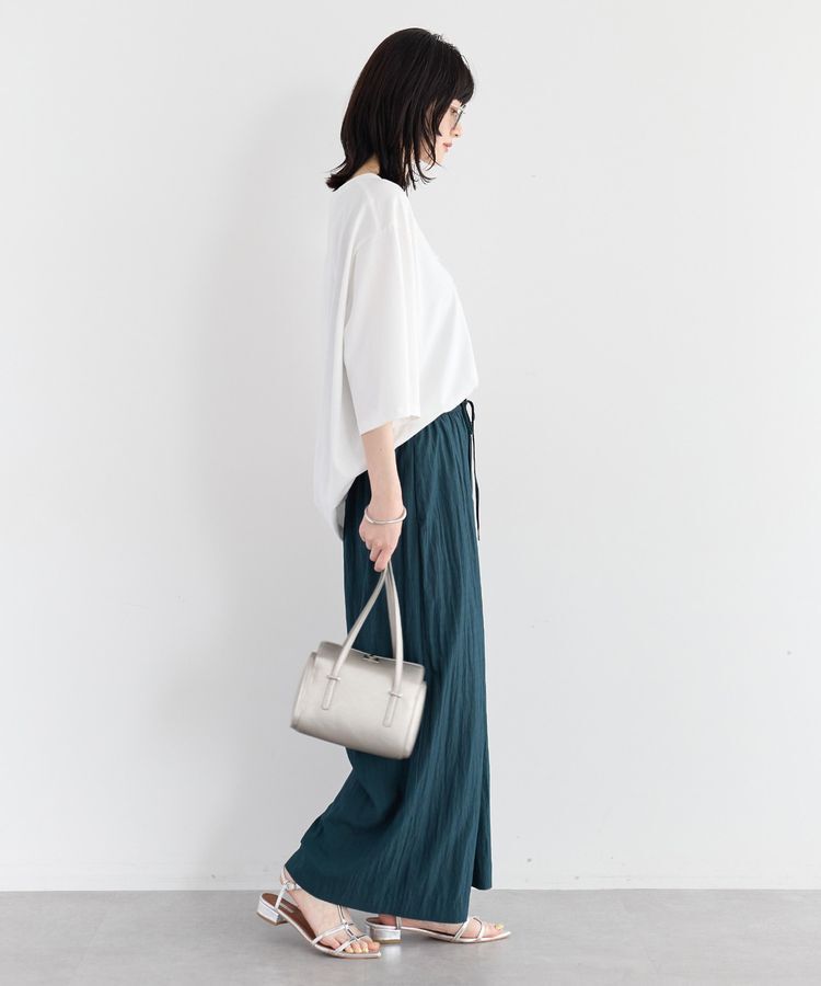 Editt by YECCA VECCA「【UVカット】ワイドスリーブ箔プリントTee」|Tシャツ・カットソー|