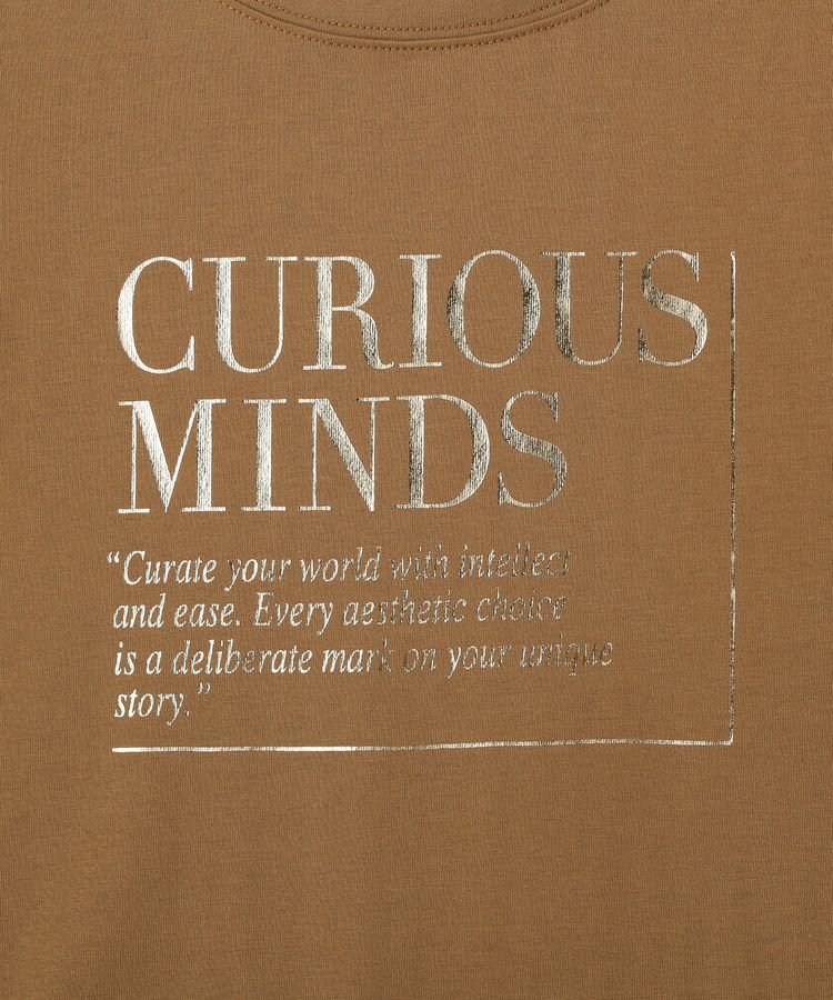 Editt by YECCA VECCA「【UVカット】ワイドスリーブ箔プリントTee」|Tシャツ・カットソー|