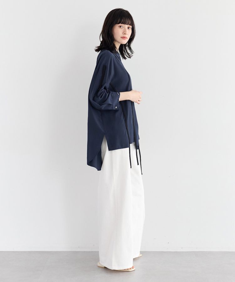 YECCA VECCA「綿麻バギーツイルパンツ」|その他|