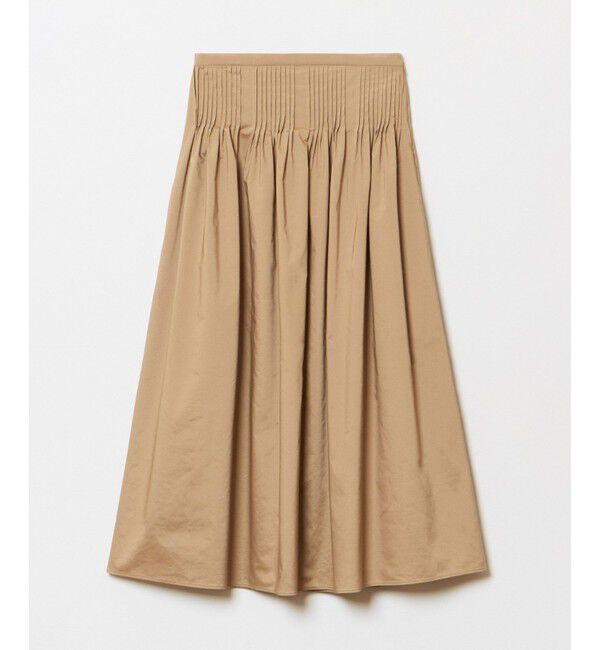 allureville「タフタピンタックギャザースカート」|スカート|