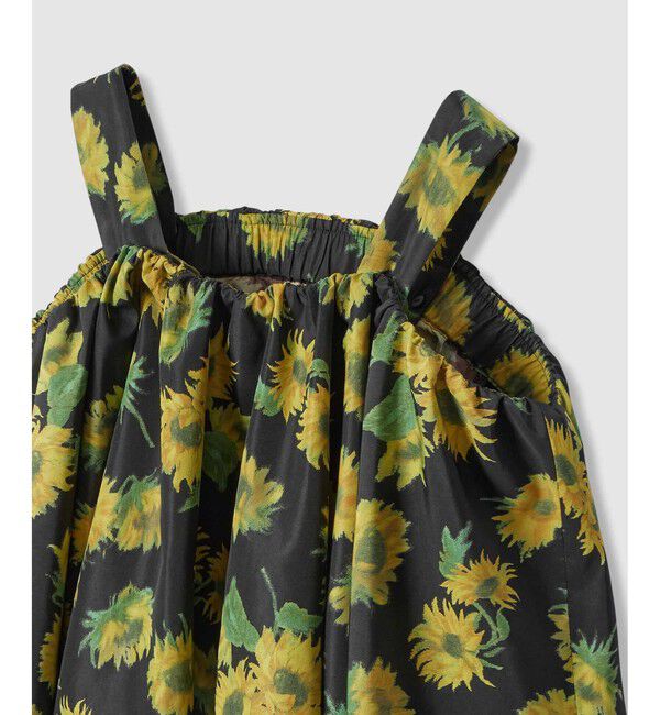 LOULOU WILLOUGHBY「WEB 一部店舗限定【LOULOU WILLOUGHBY】サンフラワープリントブラウス」|シャツ・ブラウス|