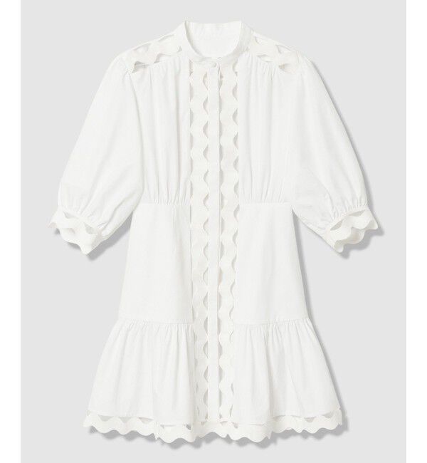 LOULOU WILLOUGHBY「【LOULOU WILLOUGHBY】フランジェンテチュニックワンピース」|ワンピース|