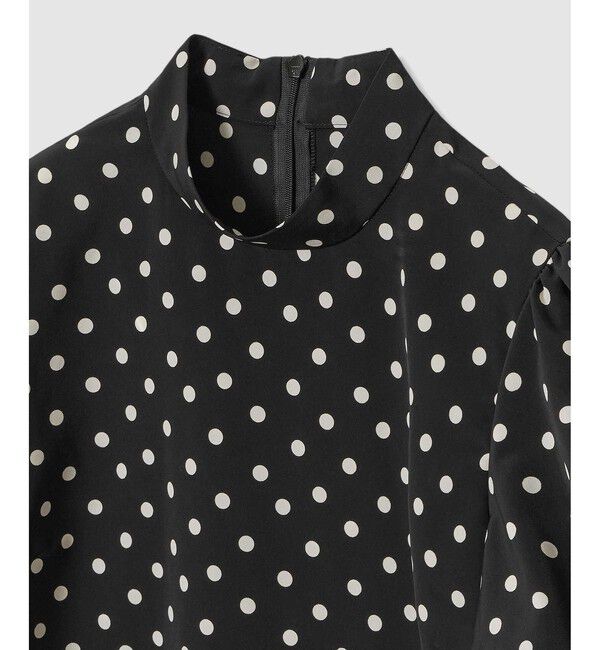 LOULOU WILLOUGHBY「【LOULOU WILLOUGHBY】デシンドットリボンブラウス」|シャツ・ブラウス|