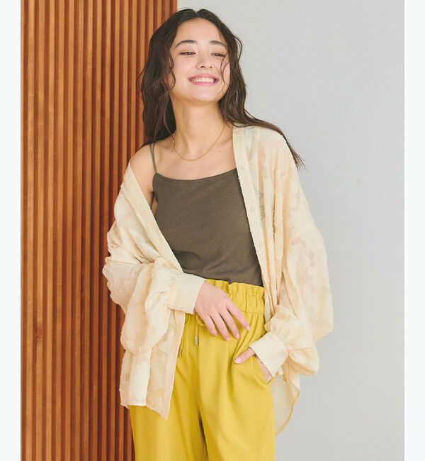 titivate「ダブルストラップカップ付きキャミソール」|キャミソール|