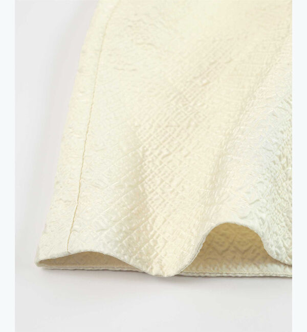 ur's「【yukiさんコラボアイテム】ふくれジャガードハイウエストタックフレアスカート」|スカート|