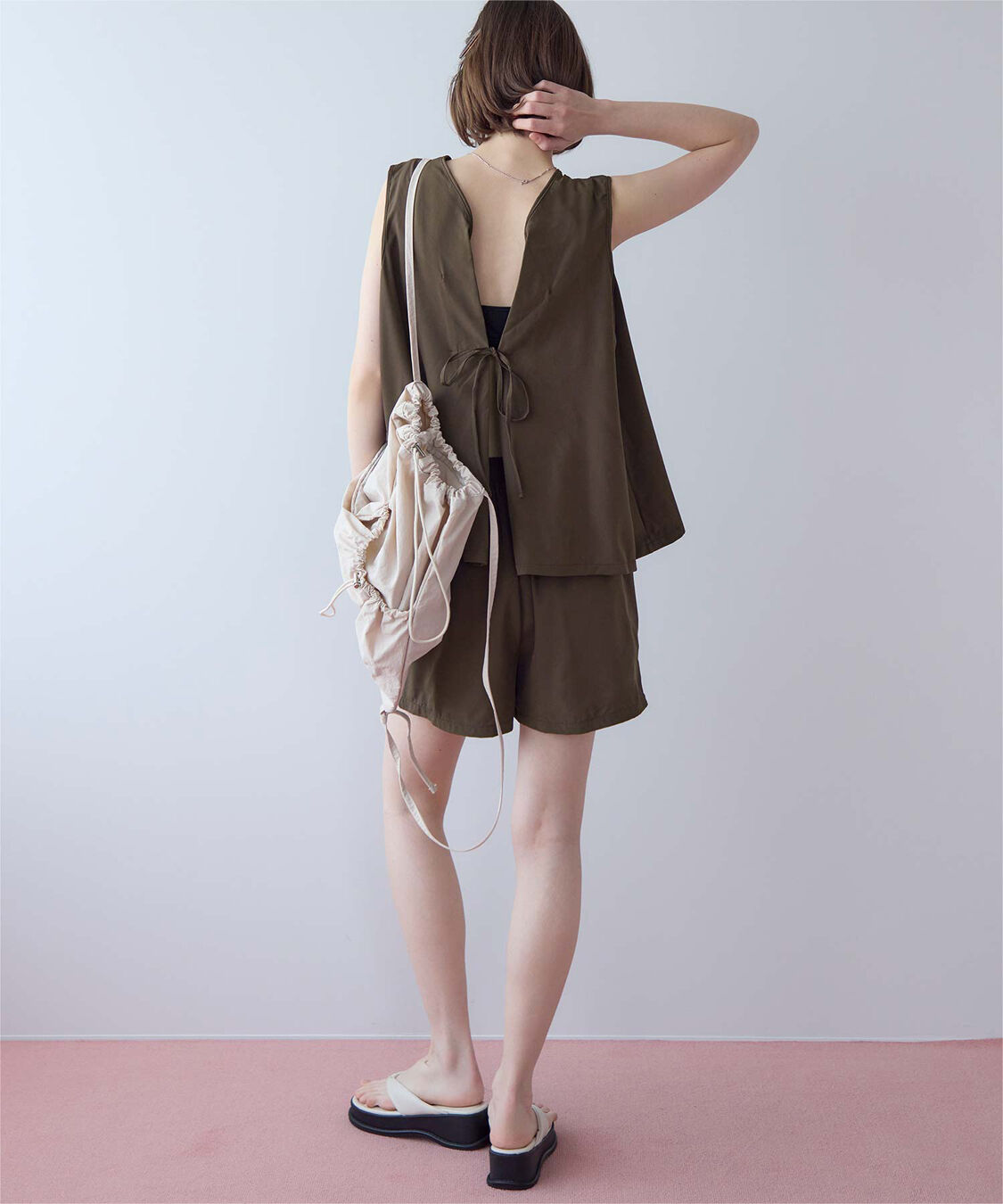 SEA DRESS「バックリボンセットアップ/水着」|ビキニ|