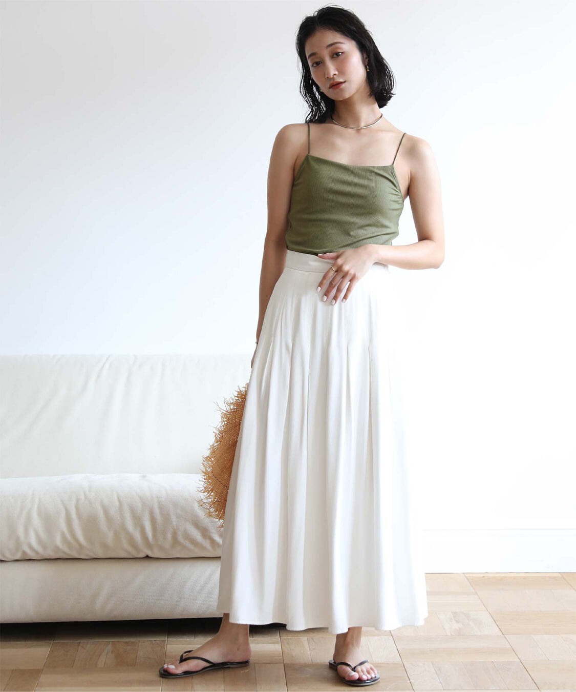 ur's「カップ付シンプルキャミソール/水陸両用」|キャミソール|